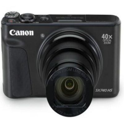 佳能（Canon）PowerShot SX740 HS 數(shù)碼相機(jī)（黑）數(shù)碼高清旅游小型攝影 美顏?zhàn)耘?40倍長(zhǎng)焦家用數(shù)碼相機(jī)