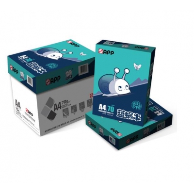 A4打印紙 70g 藍(lán)蝸牛 單位：包