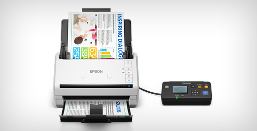 有線網(wǎng)絡(luò)掃描 - Epson DS-530產(chǎn)品功能