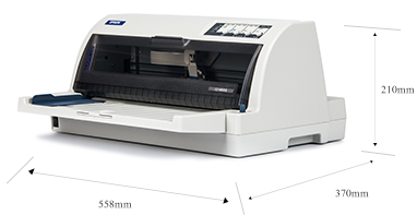產品外觀尺寸 - Epson LQ-2680K產品規(guī)格